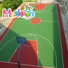 Volleyball Court Flooring in Maldah