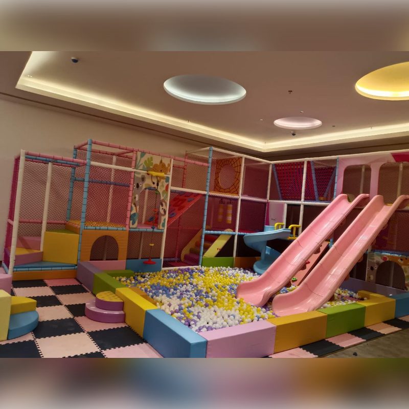Indoor Ball Pool Play Area with Multi Play Structure Manufacturer in Bundi