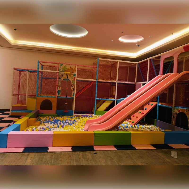 Indoor Ball Pool Play Area with Multi Play Structure Manufacturer in Bundi