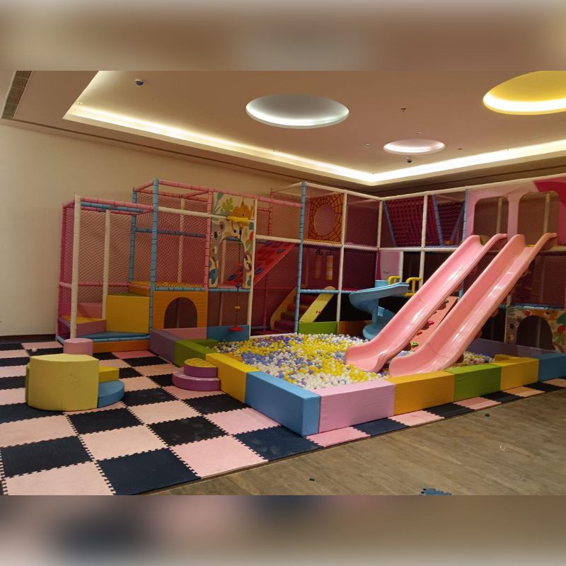 Indoor Ball Pool Play Area with Multi Play Structure Manufacturer in Bundi