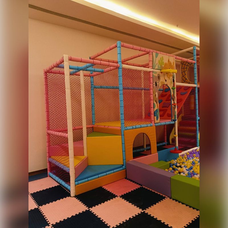 Indoor Ball Pool Play Area with Multi Play Structure Manufacturer in Bundi