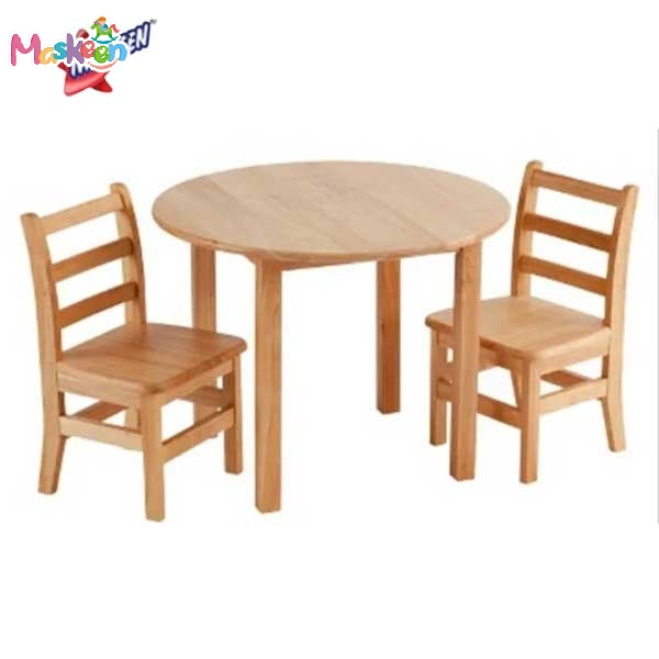 Round Rubber Wood Twin Set Manufacturer in Gwalior