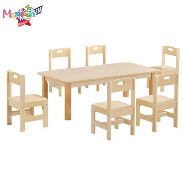 Rubber Wood Fancy Table Chair Set Manufacturer in Sehore