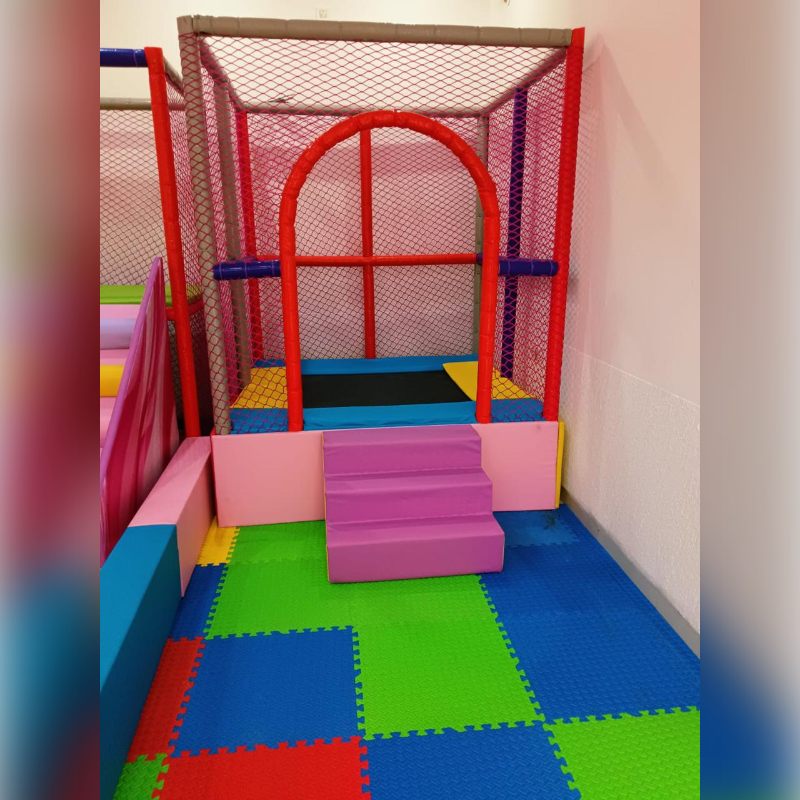 Indoor Kids Playground Equipment with Ball Pool and Soft Slide Manufacturer in Bagpat