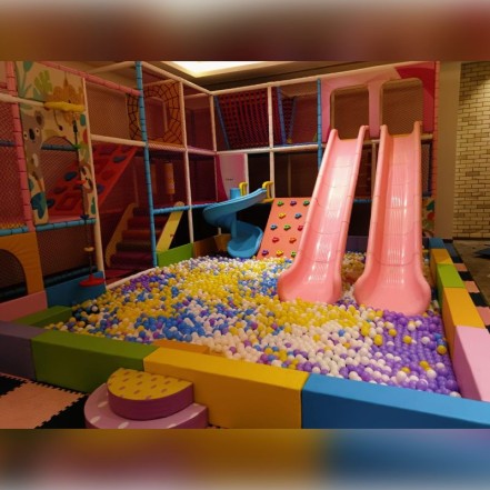 Indoor Ball Pool Play Area with Multi Play Structure Manufacturer in Barabanki