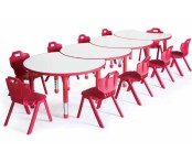 Crescent Table Chair Set Manufacturers, Supplier in Delhi NCR