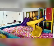 Indoor Soft Play Area with Ball Pool and Spiral Slide Manufacturers, Supplier in Delhi NCR