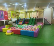 Indoor Soft Play Ball Pool with Double Slide and Spiral Slide for Kids Manufacturers, Supplier in Delhi NCR