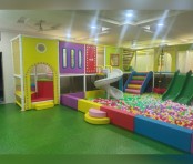 Indoor Soft Play Ball Pool with Double Slide and Spiral Slide for Kids Manufacturers, Supplier in Delhi NCR