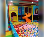 Indoor Soft Play Equipment with Spiral Slide and Ball Pool Manufacturers, Supplier in Delhi NCR