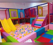 Kids Indoor Soft Play Area with Ball Pool and Double Slide Manufacturers, Supplier in Delhi NCR
