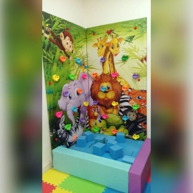 Kids Soft Cube Pit with Climbing Wall Manufacturer in Delhi NCR