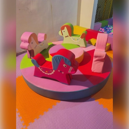 Kids Soft Play with Animal Rockers Manufacturer in Delhi NCR