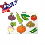 Knob Puzzle Vegetables Manufacturers in Kra Daadi