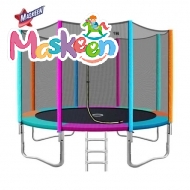 MULTICOLOR TRAMPOLINE WITH SAFETY NET Manufacturer in Mongolia