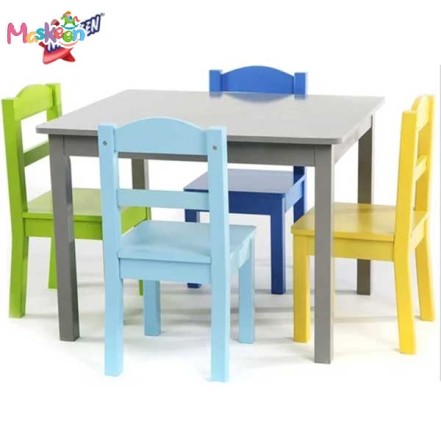 Multi Color Rubber Wood Activity Set Manufacturer in Kinnaur