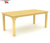 Rubber Wood Rectangle Table Manufacturers, Supplier in Delhi NCR