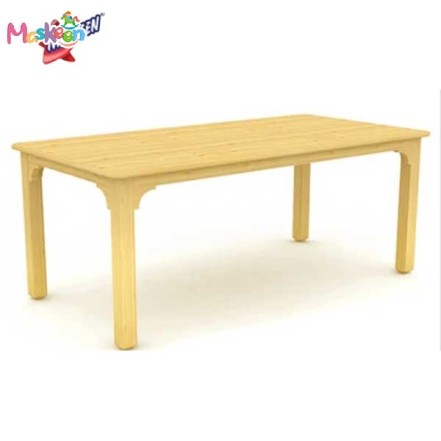 Rubber Wood Rectangle Table Manufacturer in Kinnaur