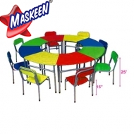 SR Kids Chair Table (8 Pcs set) Manufacturers in Lohit