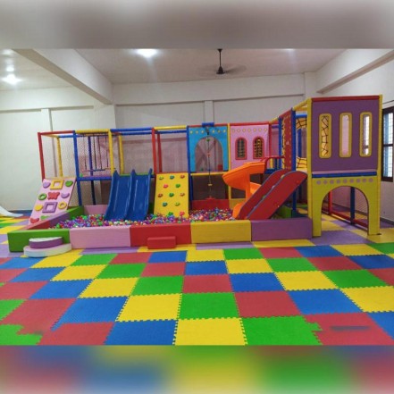 Indoor Soft Play Area with Ball Pool, Slides and Activity Play Structure Manufacturer in Kakching