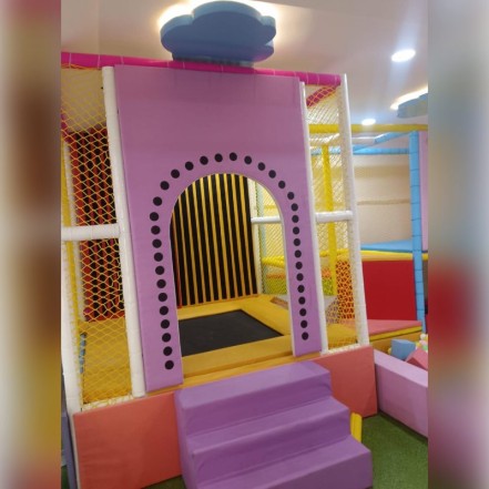 Indoor Soft Play Equipment with Trampoline for Kids Manufacturer in Kadapa